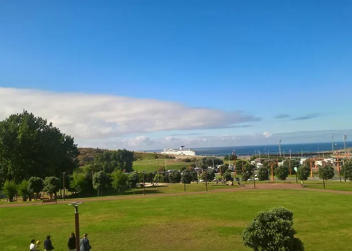 Torre De Hercules Con Garaje Appartamento